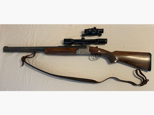 Bockbüchsflinte FAIR  8x57 IRS / 12/76 – con Zeiss, Hensoldt & RWS punto de luz