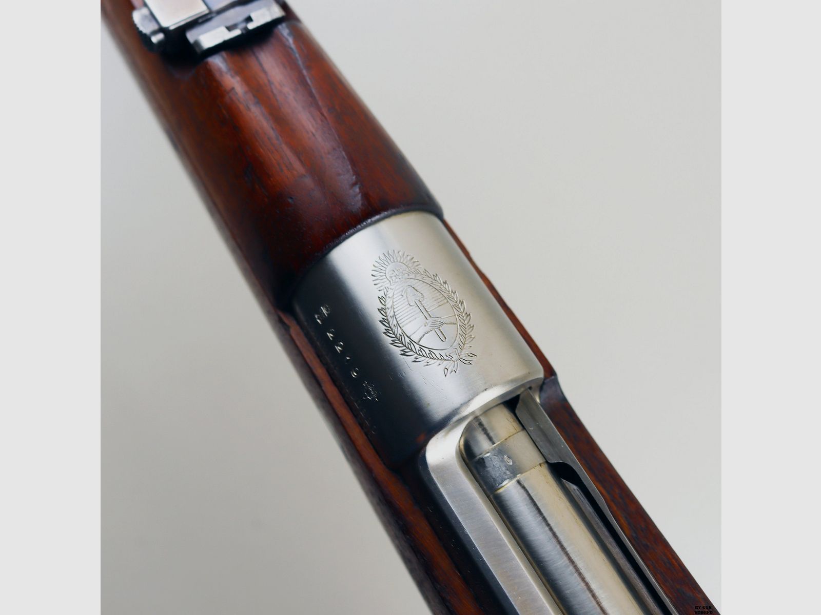Rifle DWM mod. Mauser Argentino 1909 cal. 7.65×53 serial number H4155, image 8 of 21