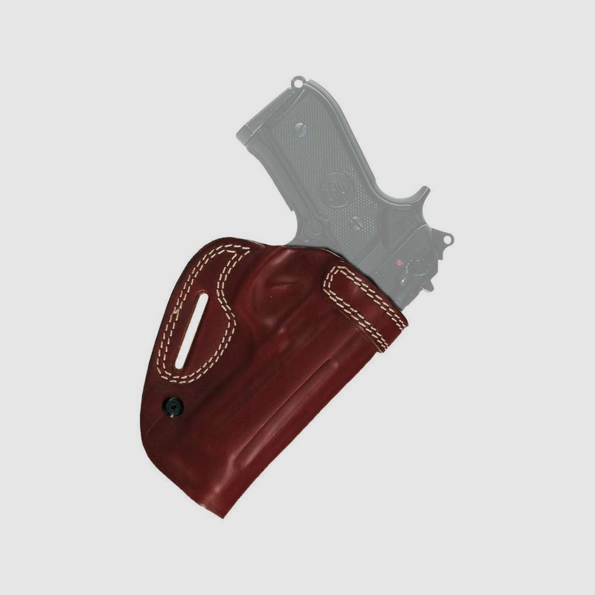 Offenes Lederholster "SPEED"  Beretta Cougar 8000,,Sig Sauer P228/229 Rechtshänder Braun