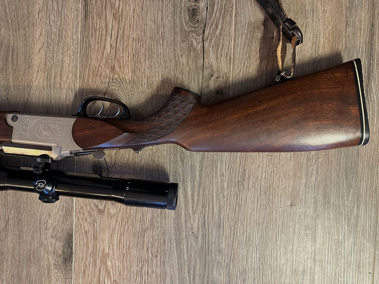 Blaser BBF, ES 70, calibre 12/70 et 7x57R, levier à main
