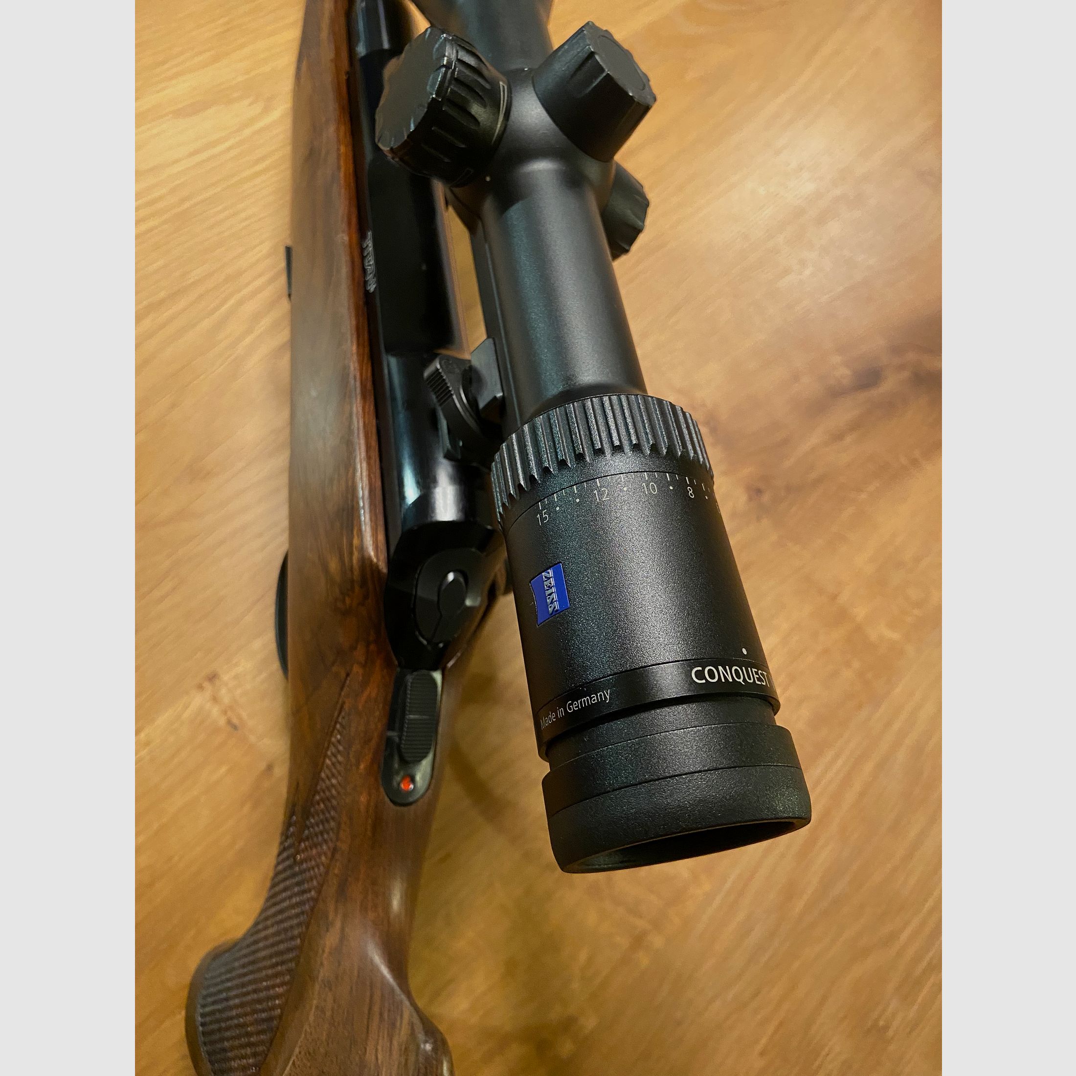 Rößler Titan 6 ripetitore con Zeiss V6 2,5-15 x 56 Rösler Titan 6, nessun Mauser, nessun Sauer, nessun Blaser