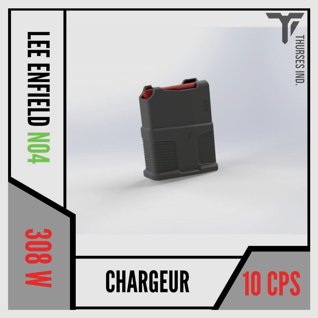 TI Magazin LEE ENFIELD n°4 .308Win 10 Schuss