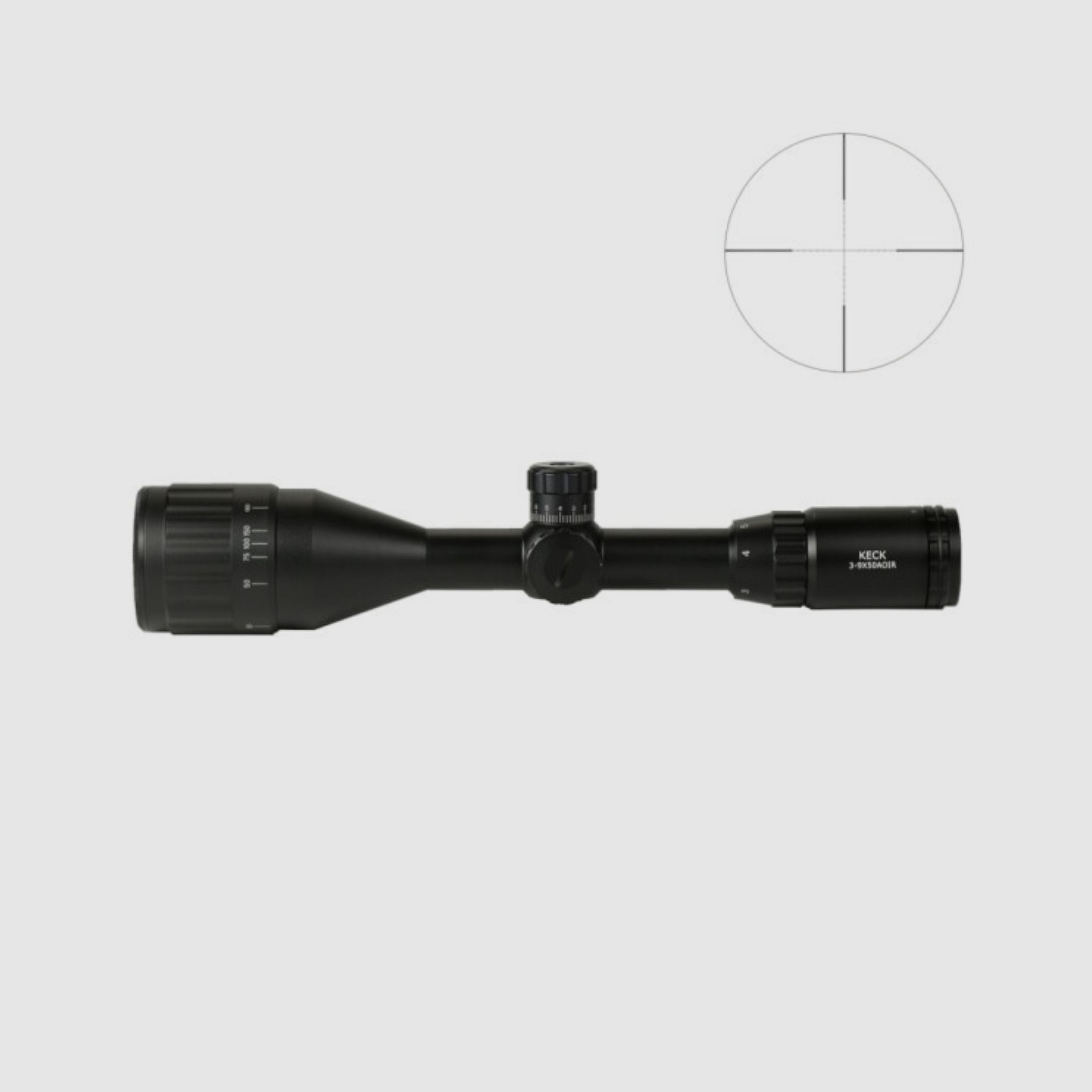 Keck RS Vanguard 3-9x40 AO 1'' IR KA24 (geätztes) Absehen