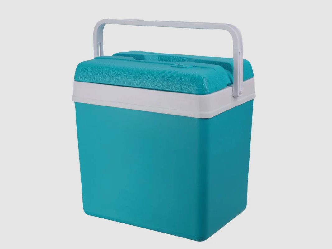 Kühlbox 24L Blau - Weißes Innenleben aus Hartplastik, Bild 1 von 3