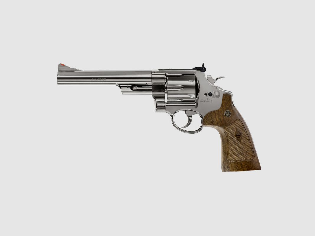 S&W M29 CO2 REVOLVER 6.5" HIGH GLOSS 4.5 MM BB 3J 6 RD, image 2 of 3