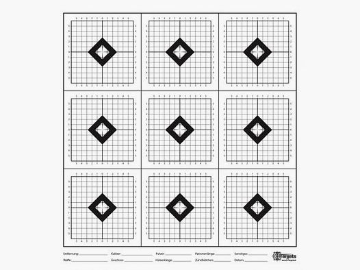 X-Targets – SX9 Zielscheibe