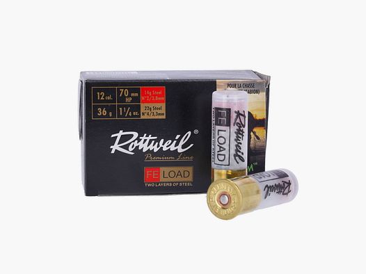 Rottweil 12/70 FE-LOAD HP 36 g - 10 stuks.