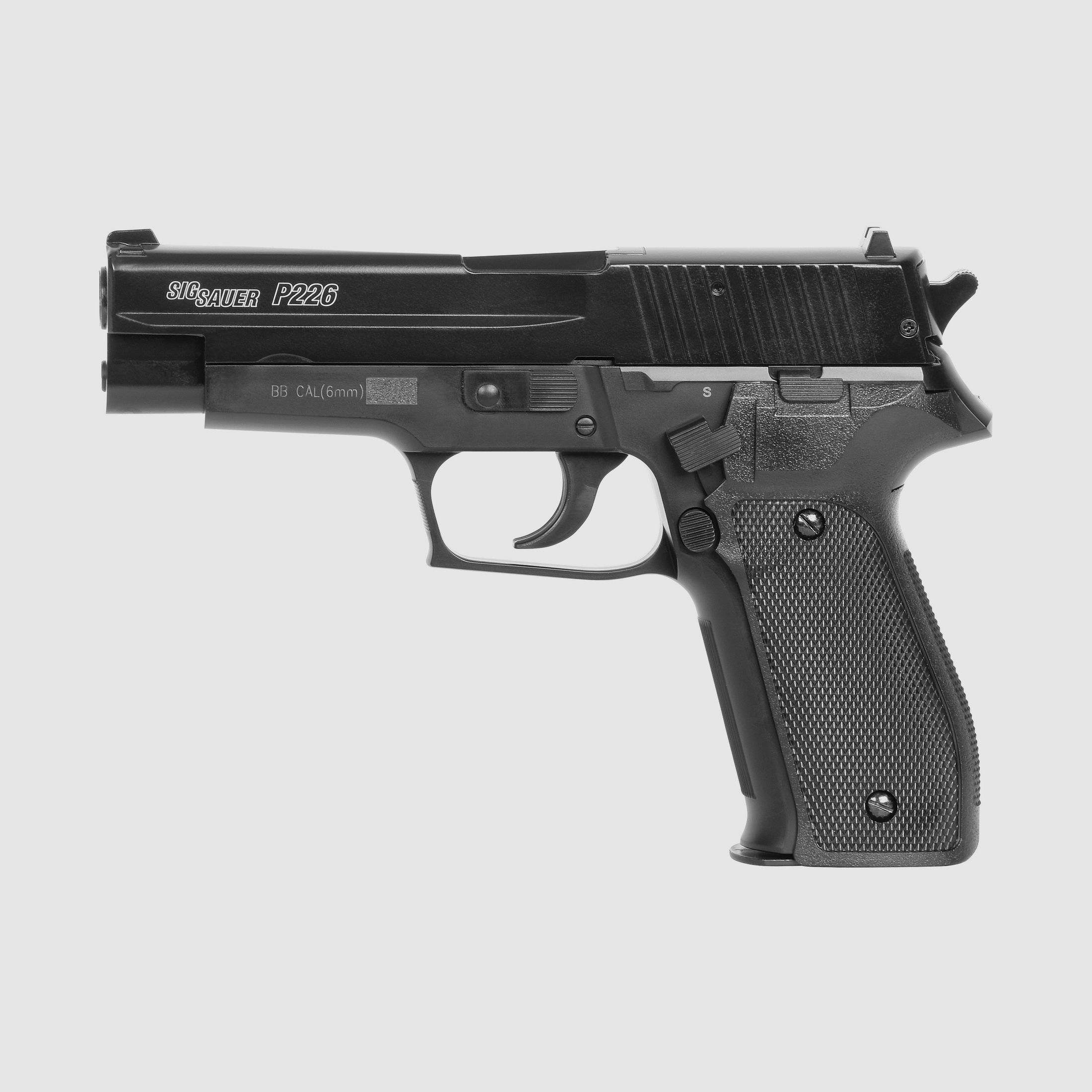 SIG SAUER P226 HPA Black 6mm - Airsoft Spring Pressure < 0.5 Joule