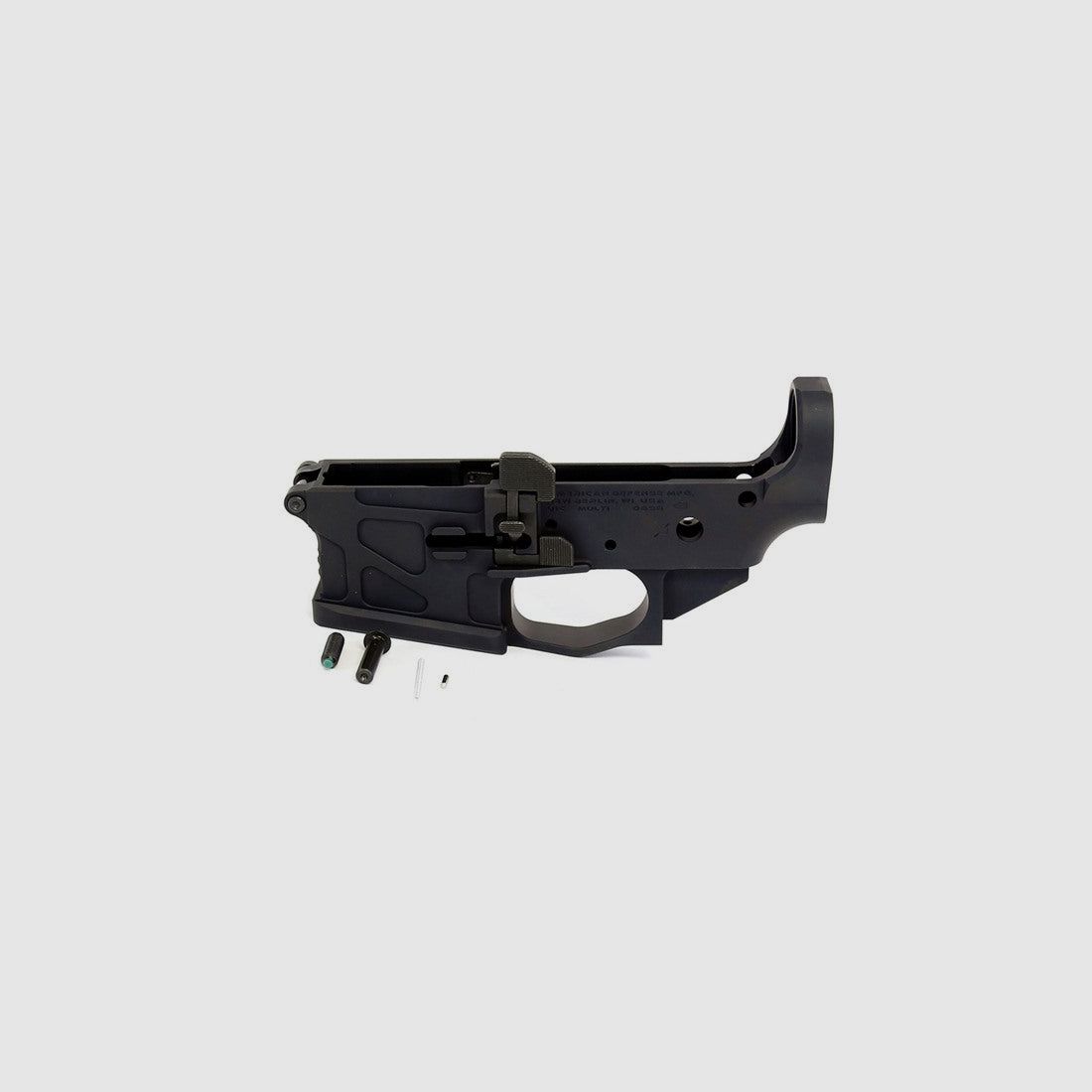 ADM UIC15 Stripped Ambi Lower Receiver, AR-15/5,56 mm, Schwarz