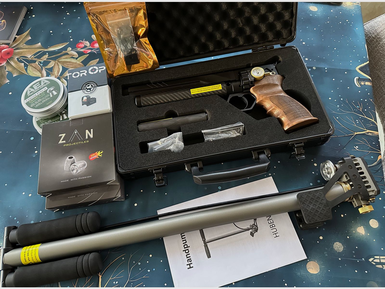 Pistolet à air comprimé Huben GK1 (V3+) Cal. .25 / 6,35 mm