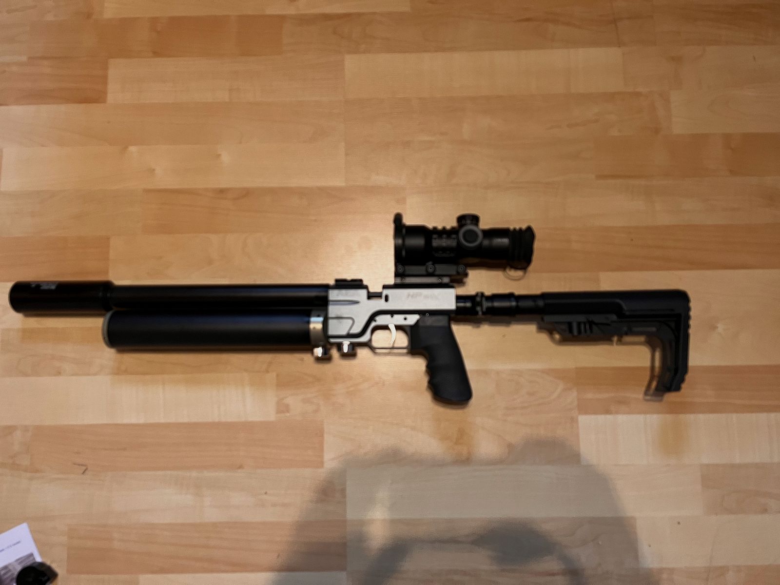 Luftgewehr AEA HPMAX F-Serie inkl. Schalldämpfer und Element Zielfernrohr