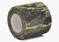 2 stuks camouflageband camouflage tape stretchband Camo Form tape, zonder resten verwijderbaar 5cm x 4,80m