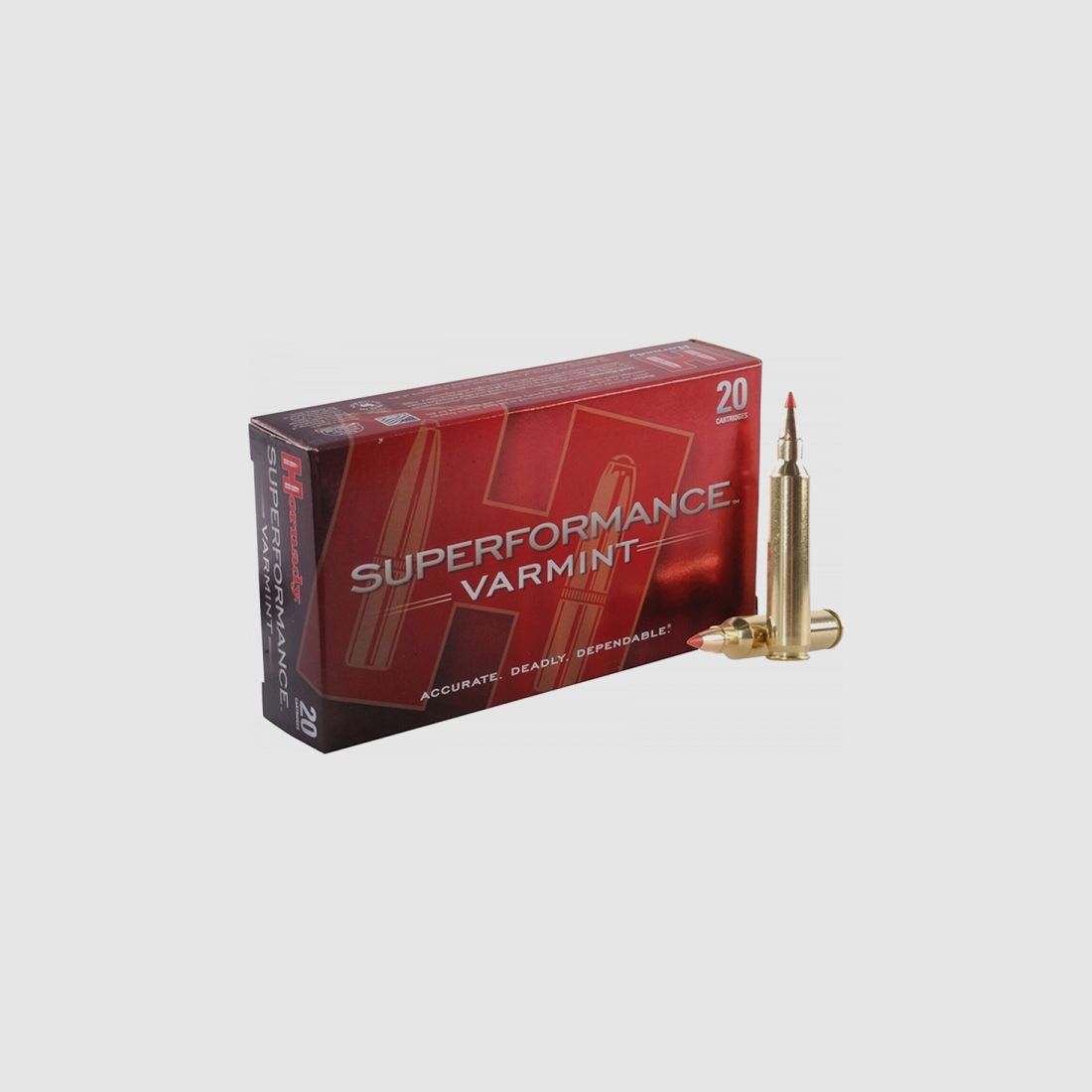 Hornady Superformance Varmint .204 Ruger V-Max 40 grs Büchsenpatronen