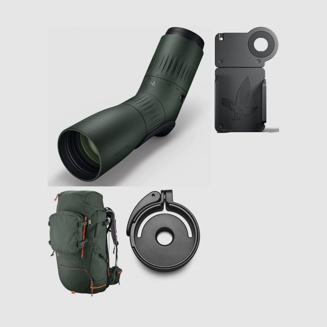 SWAROVSKI OPTIK Swarovski ATC 17-40x56 Zielony z BPH 44L Pakiet Ekspert Polowanie Górskie