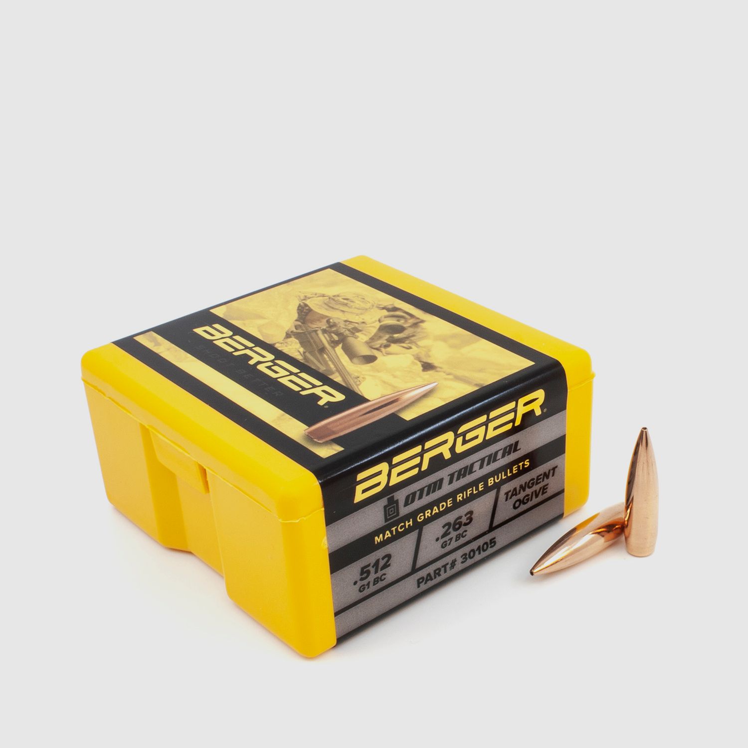 Berger Geschoss .30 OTM Tactical 175GR 500 Stück
