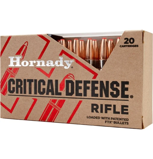 Amunicja Hornady kal.308Win FTX Critical Defense 155gr/10g (20szt)