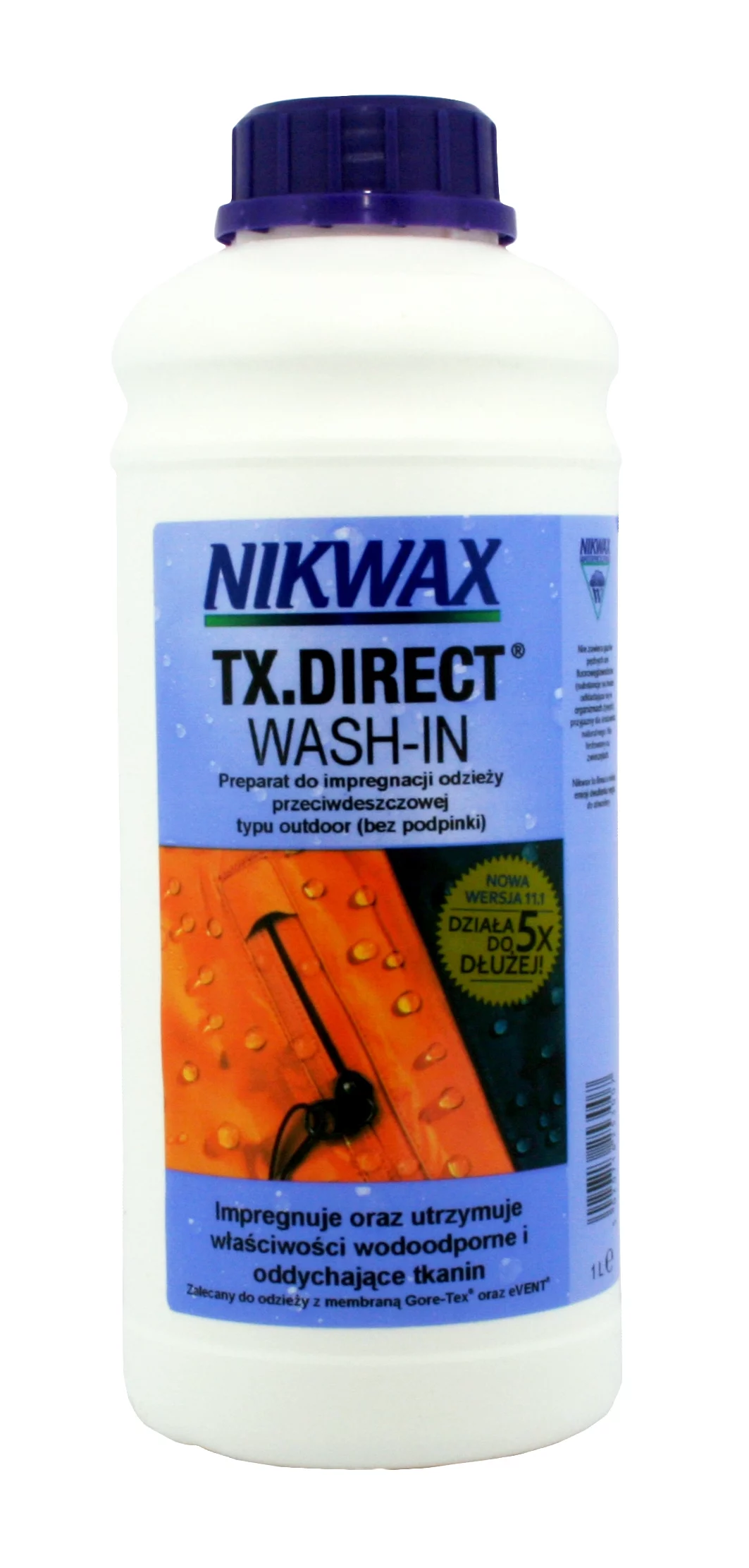 Nikwax NI-03 TX Direct Wash-in impermeabilizante 1000 ml (NI-03/253P01), imagen 2 de 4