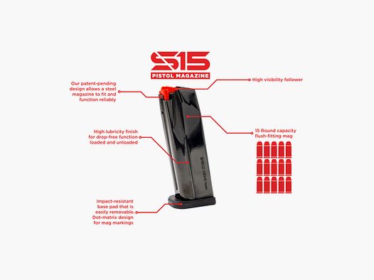 Magasins SHIELD S15 pour G43X ou G48