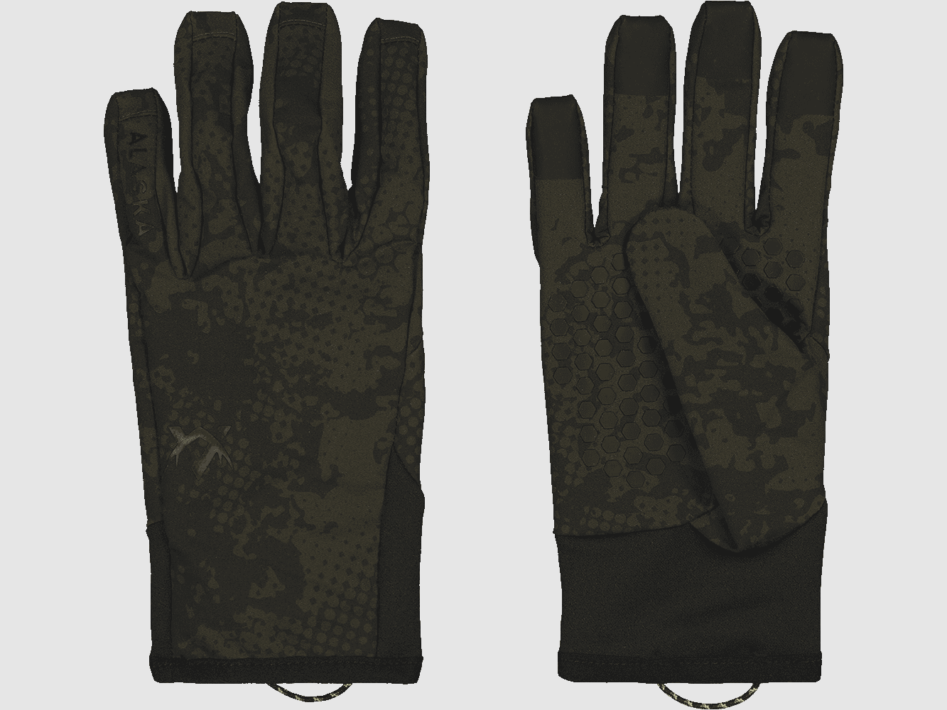 Alaska 1795 Chaser Stretch Handschuhe Night Green Blur 10