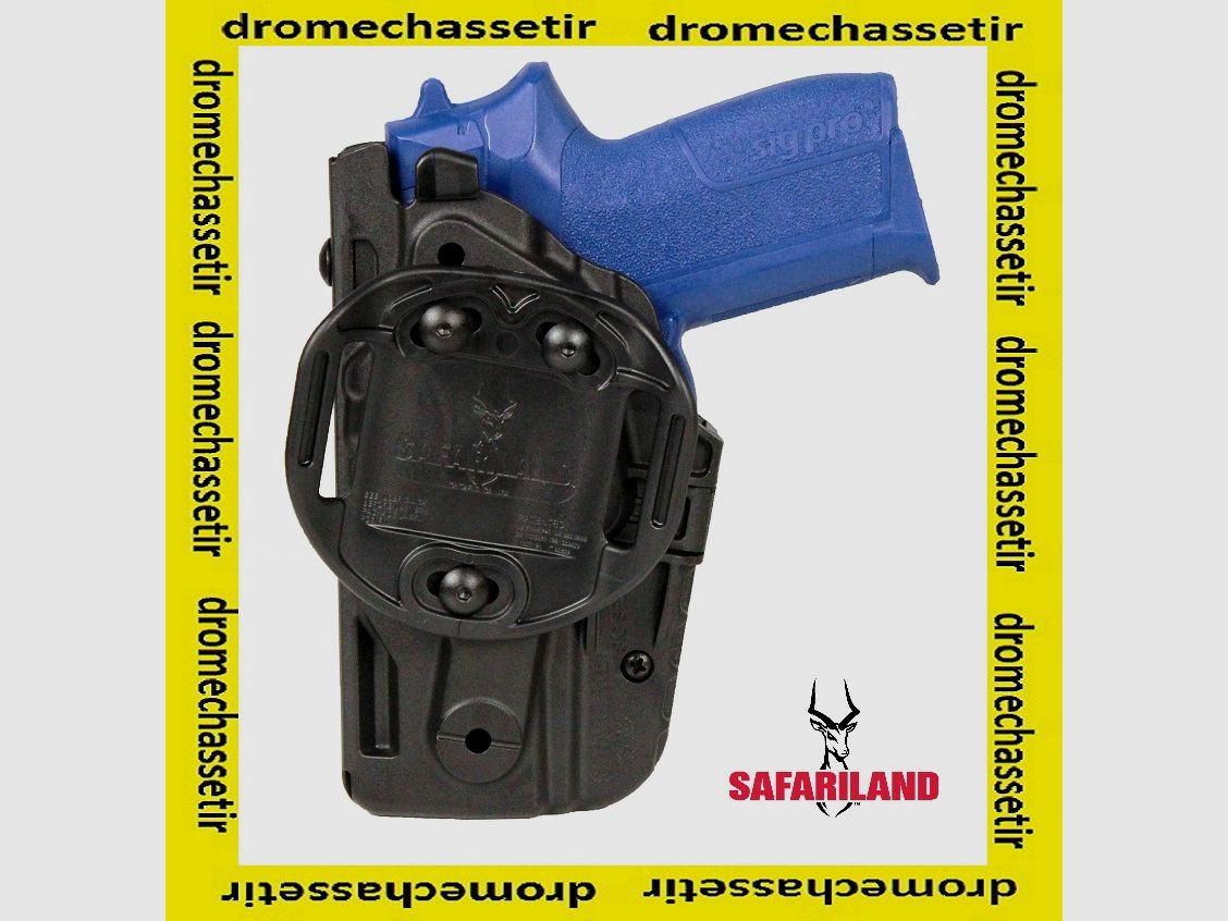 Holster droitier Safariland, modele 7376 7TS pour Sig Sauer SP 2022, Noir, image 2 sur 2