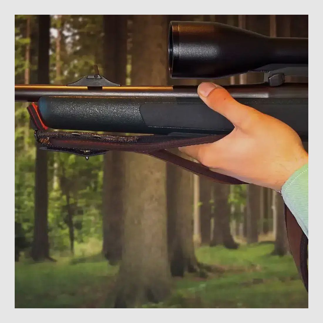 Correa de rifle de fieltro clásico Niggeloh PULL