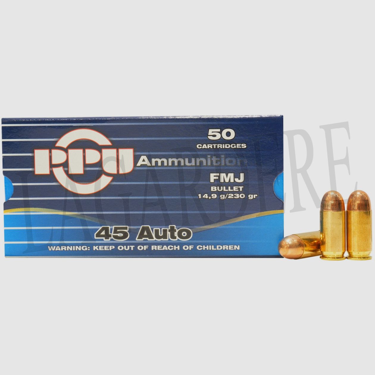 PRVI PARTIZAN A-079 FMJ 230 GRS (Patrone mit Geschoss)