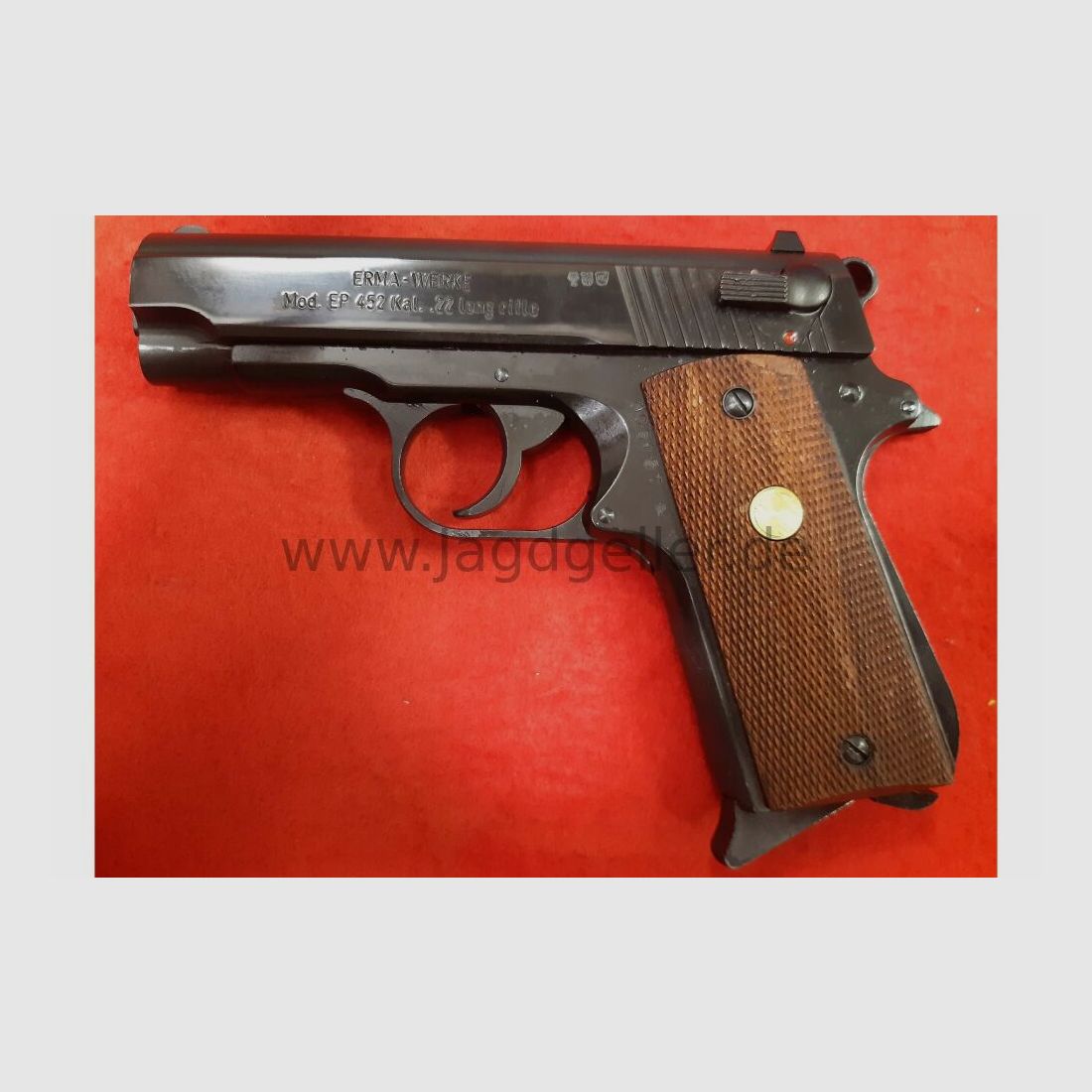 Erma EP452 Pistole 22 Lr im Originalkarton mit Papieren Top Zustand .22lr