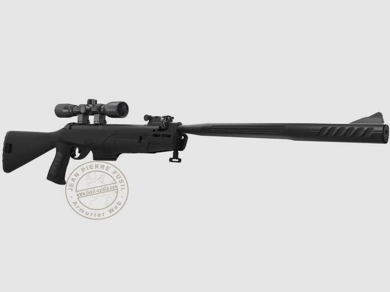 Carabina ad aria CROSMAN Mag-Fire Diamondback NP 4,5 mm (19,9 joule) + cannocchiale 4 x 32, immagine 4 di 9