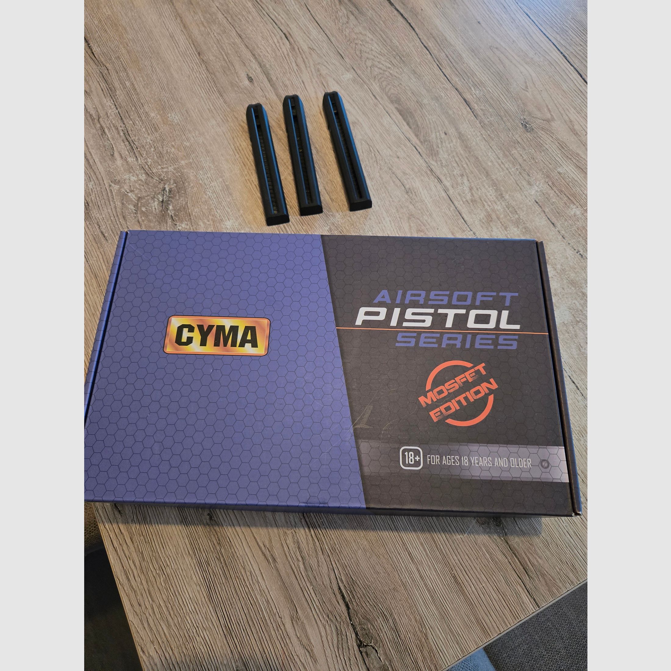 Cyma CM 128 AEP Mosfet 0,5 Joule neuwertig