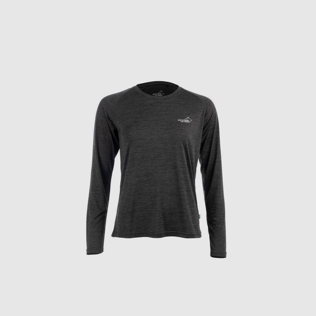 Arrak Outdoor Action Langarm Funktionsshirt Damen Schwarz - 3XL