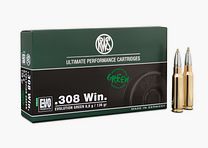 RWS .308 Win Evolution Green 9,0g/139gr Geweerpatronen Loodvrij