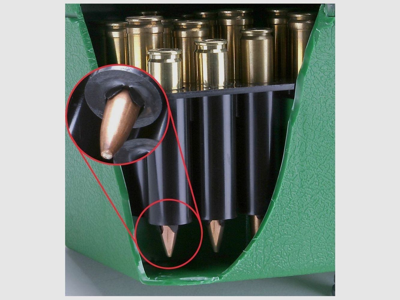 MTM Green Deluxe RL-10 munitiekoffer kal. 25-06/30-06, afbeelding 3 van 4