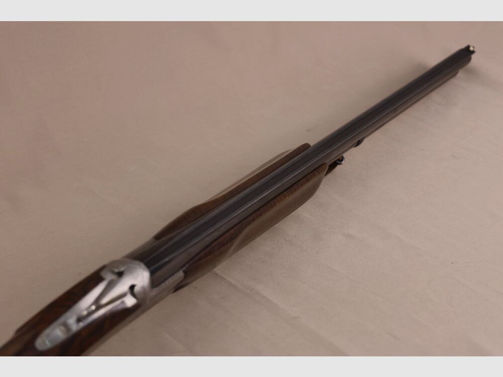 FN B25 Bockdoppelflinte // Gravur // Maserholz // Goldf. Abzug