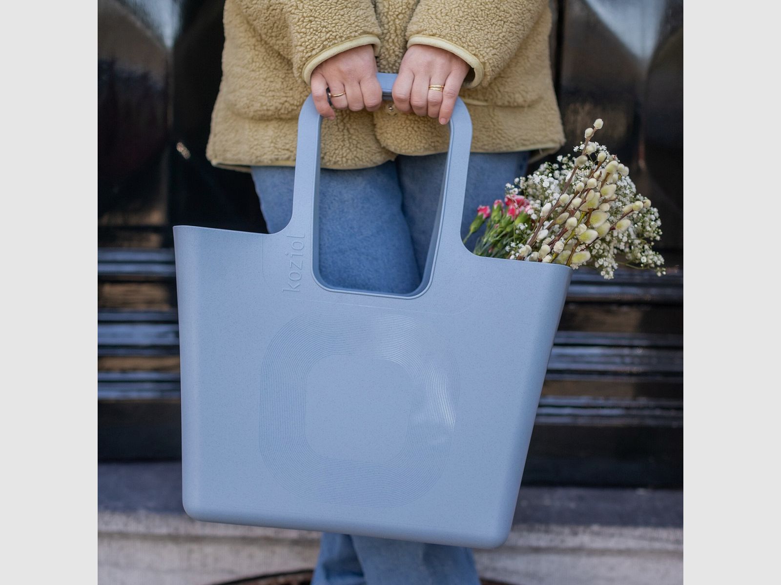 Borsa XL, blu, immagine 3 di 17