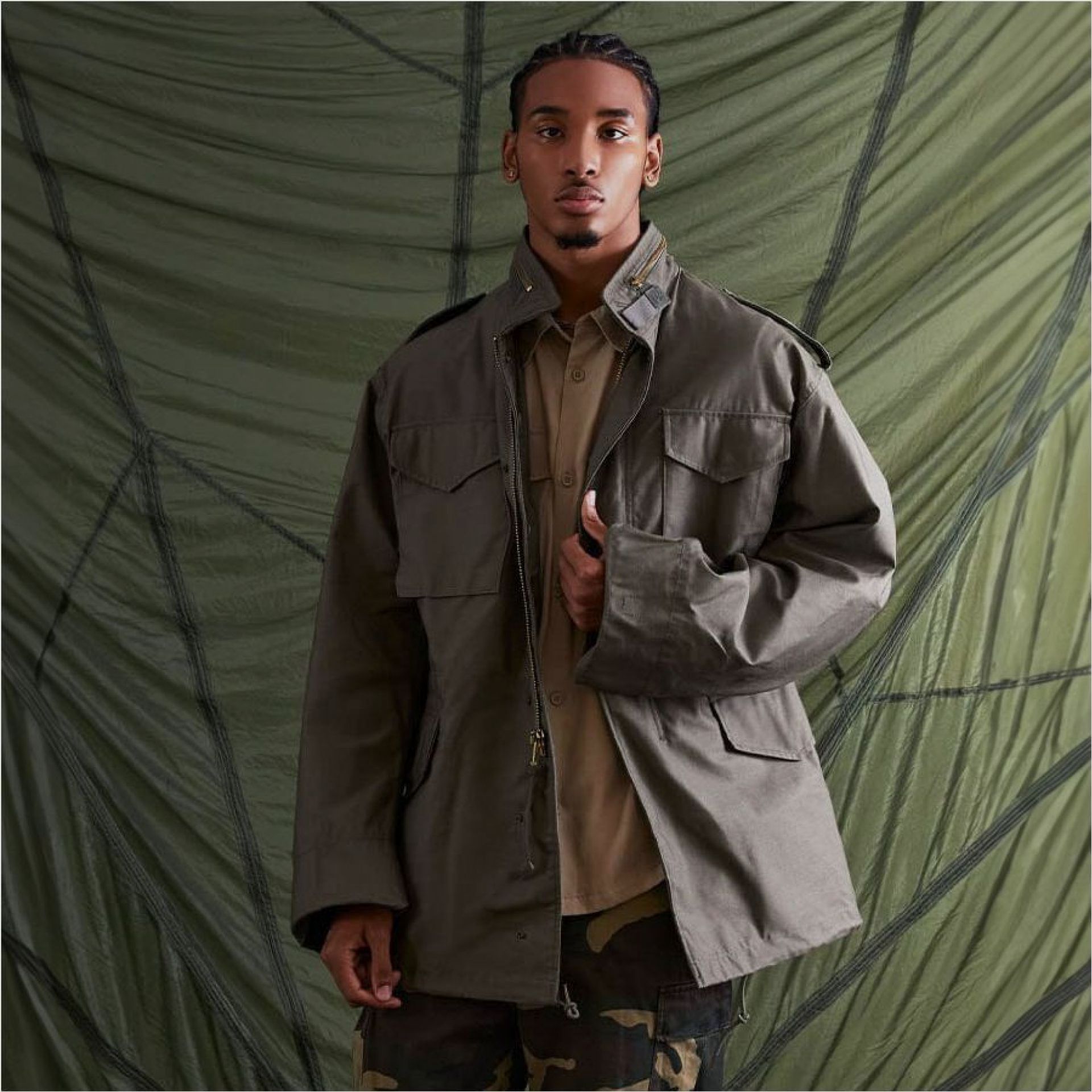 Kurtka Alpha Industries M-65 oliwkowa, zdjęcie 3 z 5