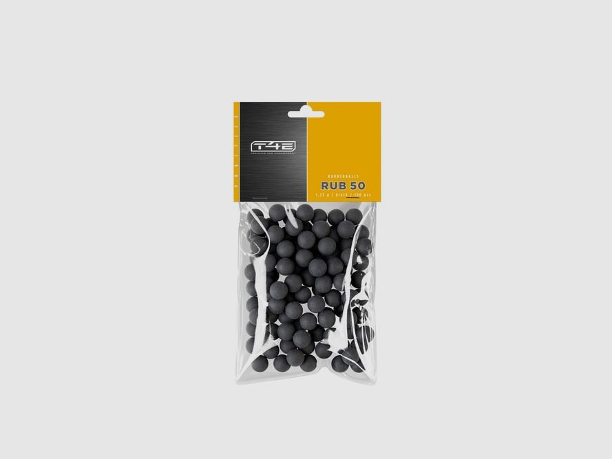 T4E RB 50 Prac Series Proiettili in Gomma .50 1,23 g 100-pack