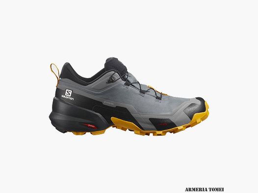 SALOMON – UOMO – CROSS HIKE GTX Quiet Shade/Black/Butterscotch