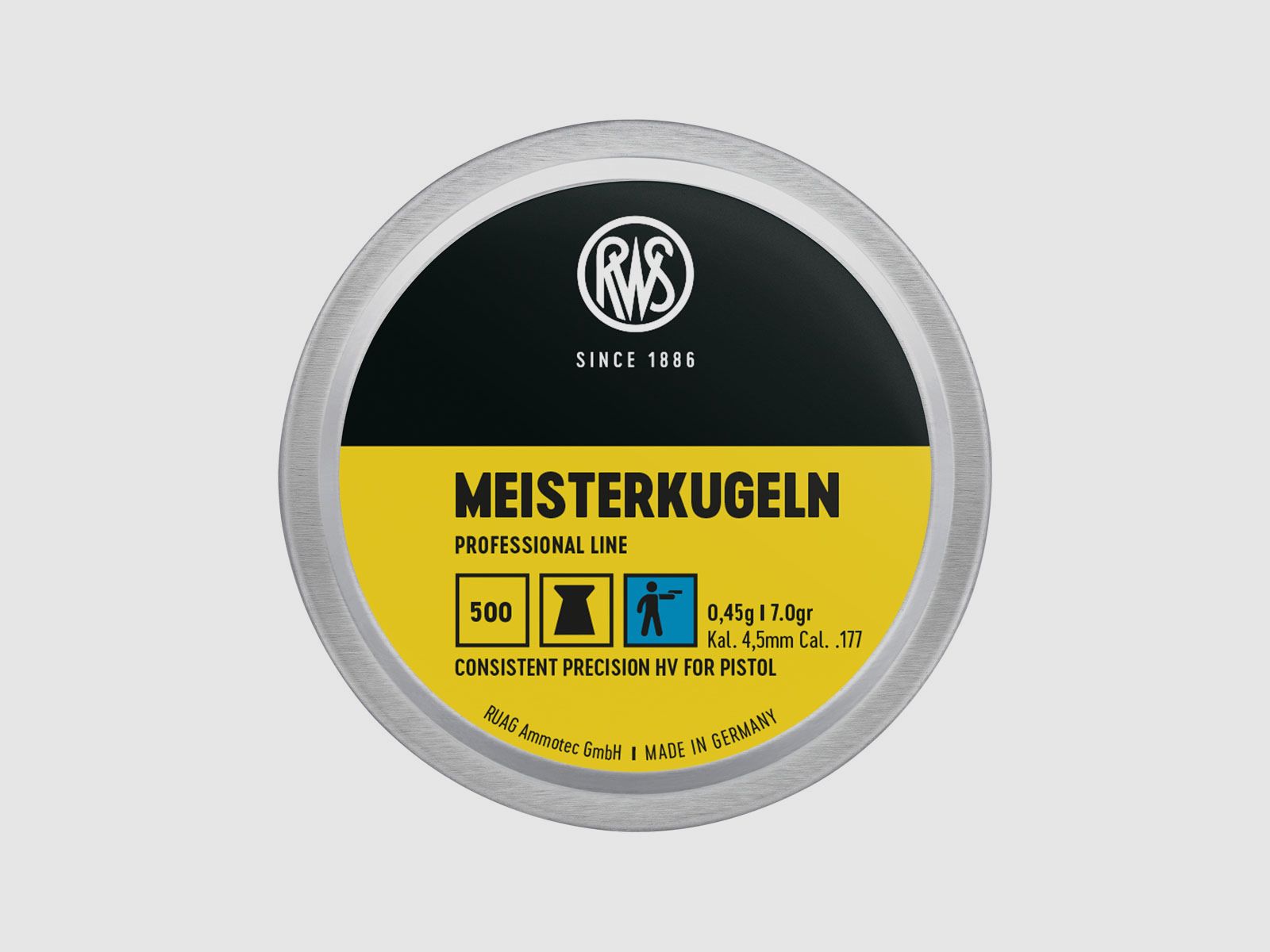 RWS 4,49mm Meisterkugeln 0,53g  Professional Line