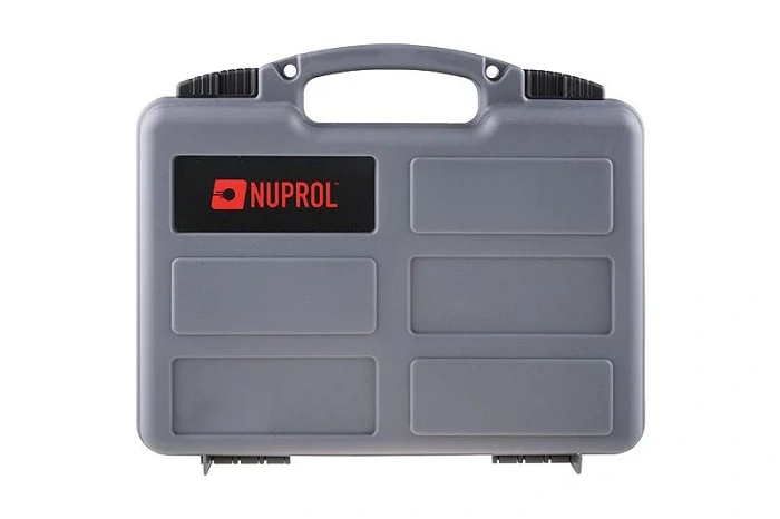 Walizka na pistolet Nuprol pistol case PNP - szara