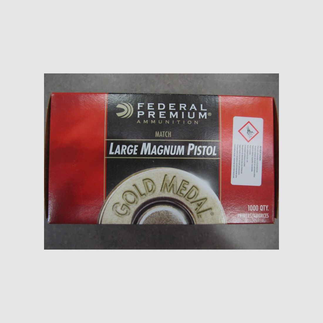 FEDERAL ZUNDHÜTCHEN GROTE PISTOOL MAGNUM, afbeelding 1 van 2