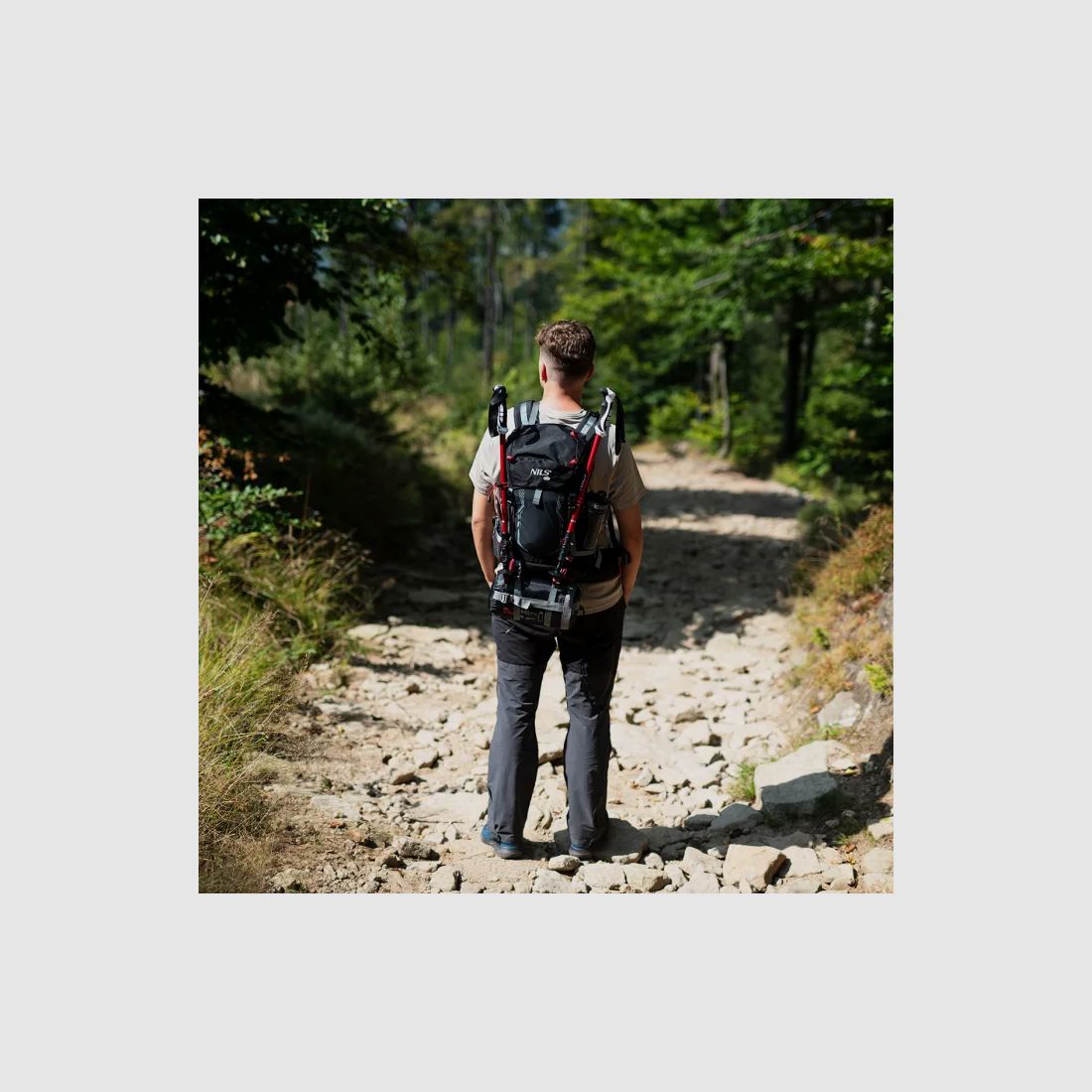 NC1993 Rucksack Northlake 30L+10L in Schwarz