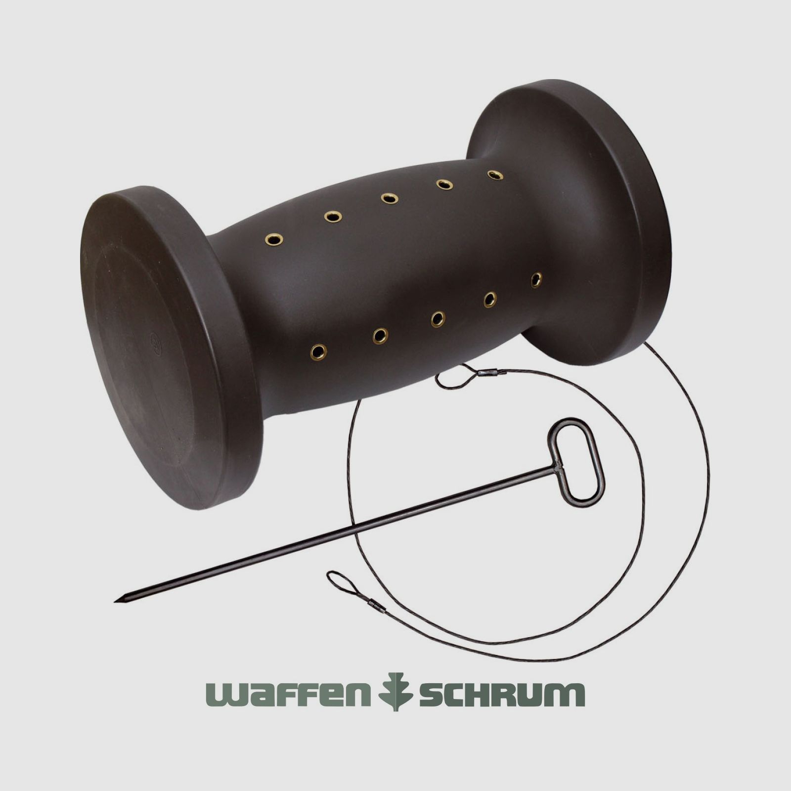 Eurohunt Futtertrommel mit Schnellverschluss ca. 38kg Füllmenge
