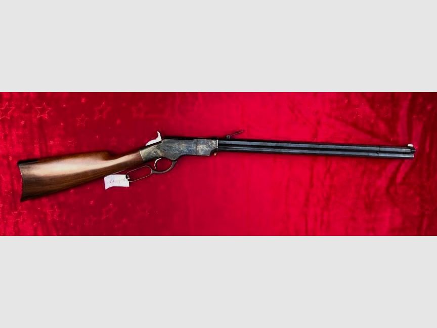 HEGE Uberti 1860 Henry Sonderserie mit Stahlsystem und Lauf in Black Finish Rifle Kal. 44/40 One of One Thousand