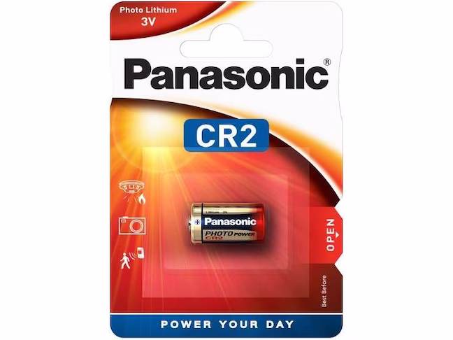 Panasonic CR2 3V Lithiumbatterij
