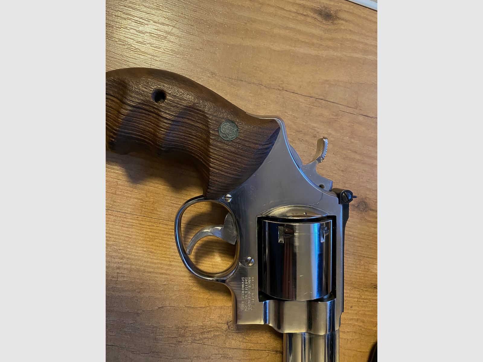 Smith & Wesson 627.0 Target .357, including gun case and accessories