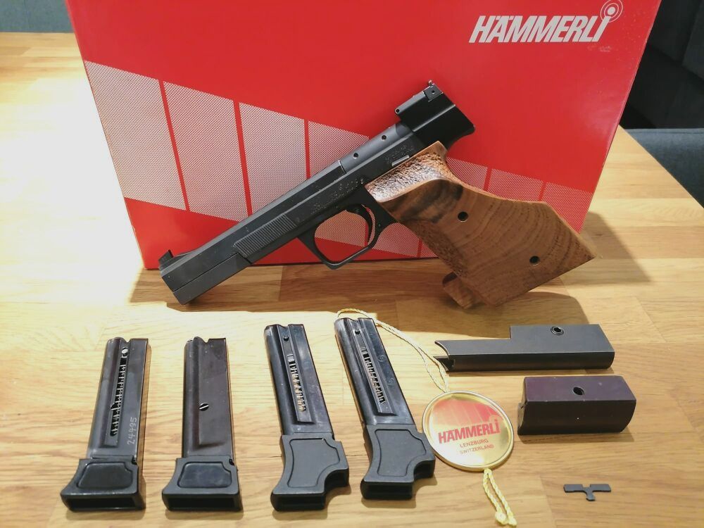 Hämmerli 208S TOP Zustand .22lr Sportpistole