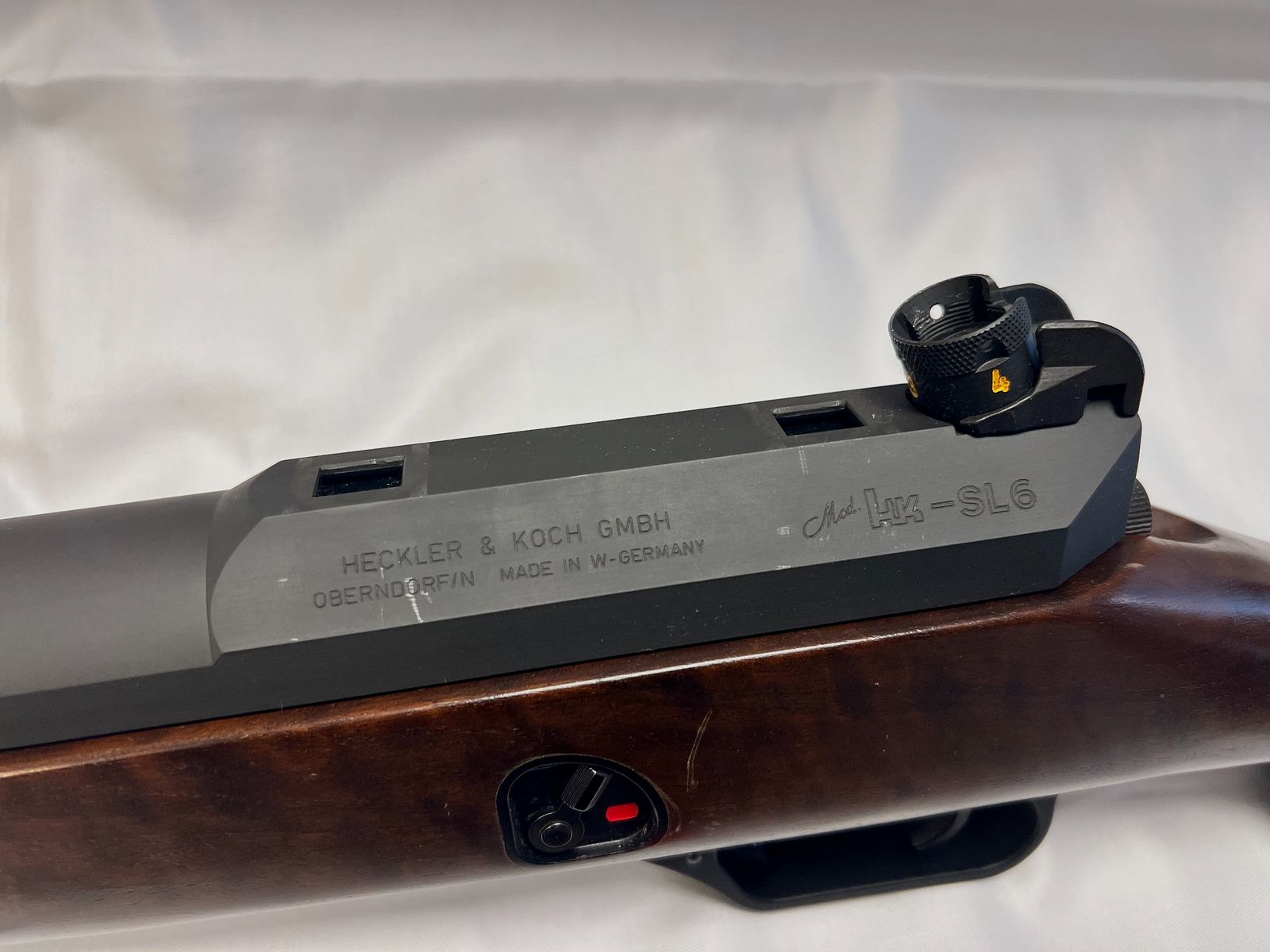 Heckler & Koch SL6 .223 Rem. – karabin samopowtarzalny kat. B + 6 magazynków – broń dziedziczna Vorarlberg, zdjęcie 6 z 8
