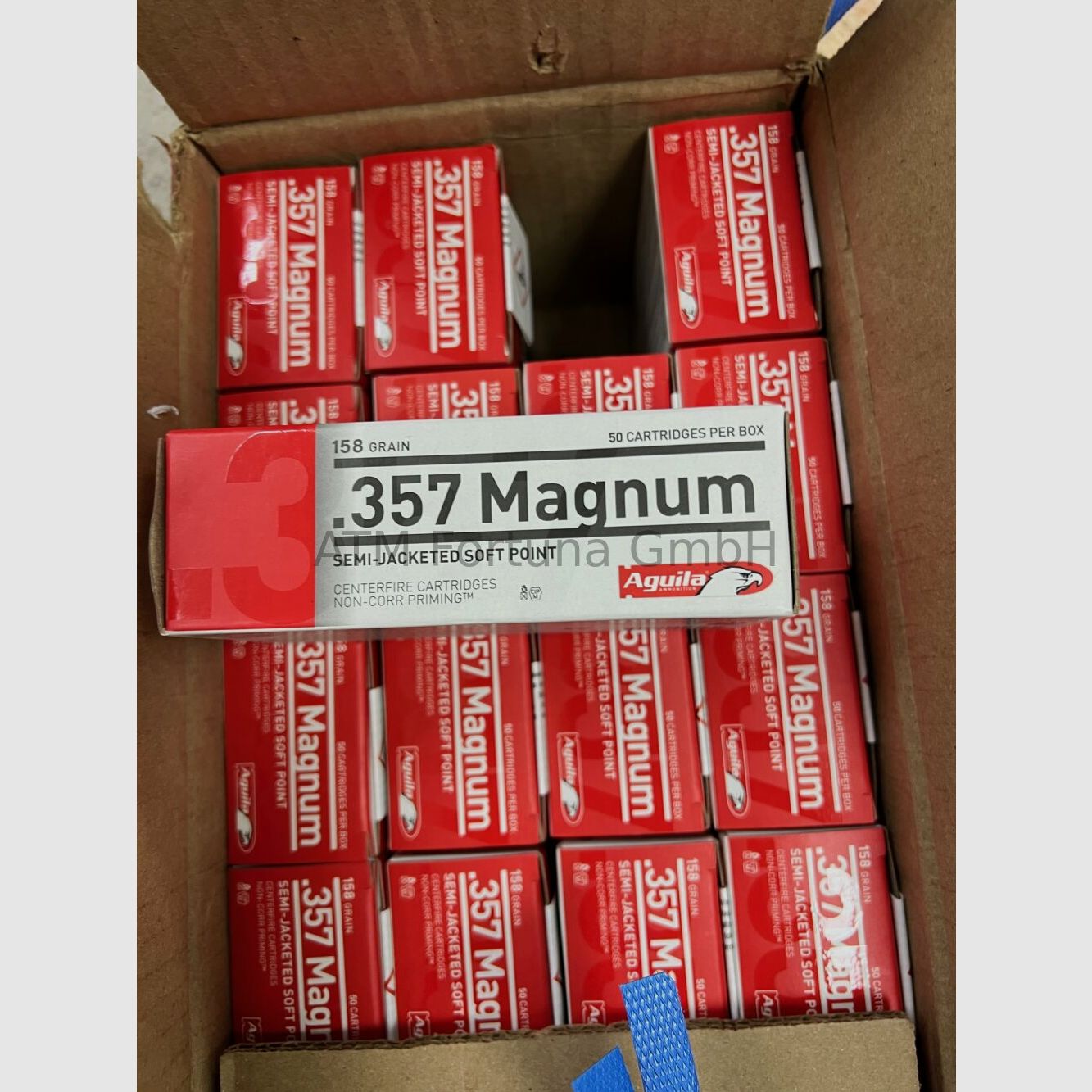 Aguila	 1000 Stück  .357 SJSP Geschoss