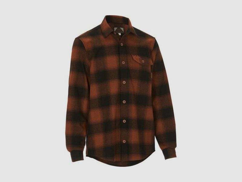 Swedteam Herren Hemd Lynx Dark Orange L