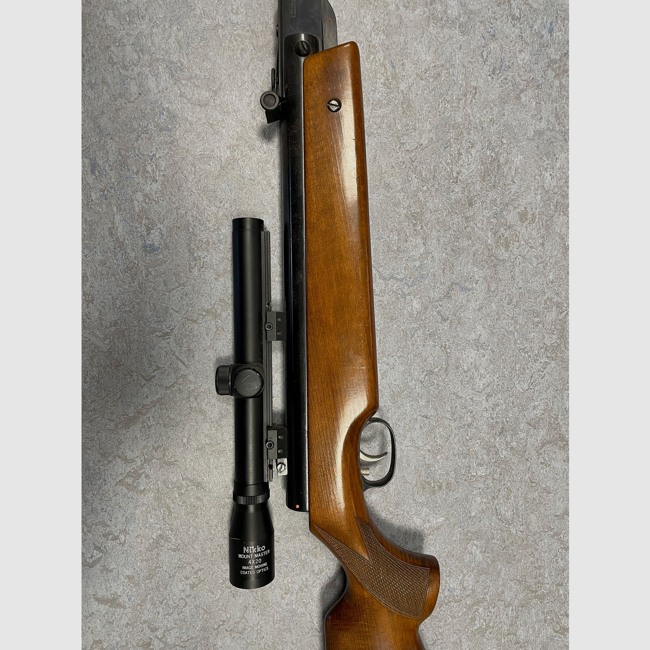 Weihrauch HW 80 Luftgewehr 4,5mm mit Nikko Zielfernrohr 4x20